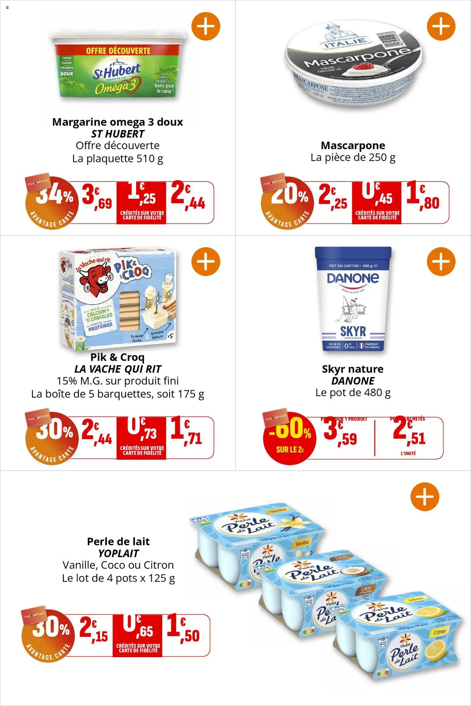 {H1} | Page: 13 | Produits: Lait, Fromage, Céréales, Crème