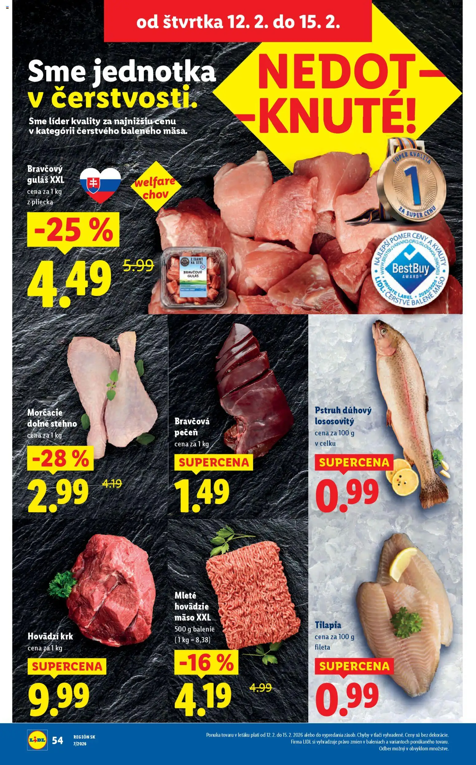 Nové Lidl akcie – leták je platný od 09.02.2026 | Strana: 58