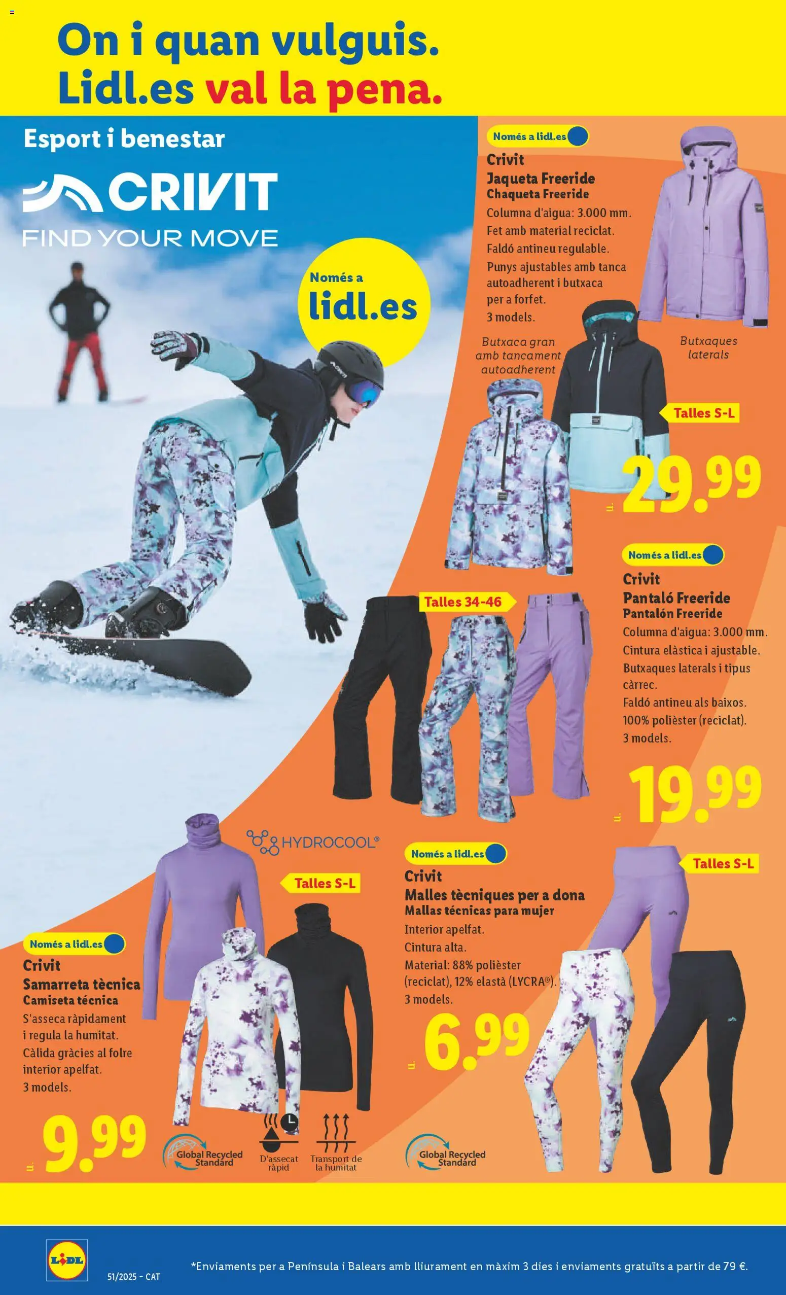 Lidl folleto de bazar │ válido desde el 15.12.2025 | Página: 2 | Productos: Chaqueta