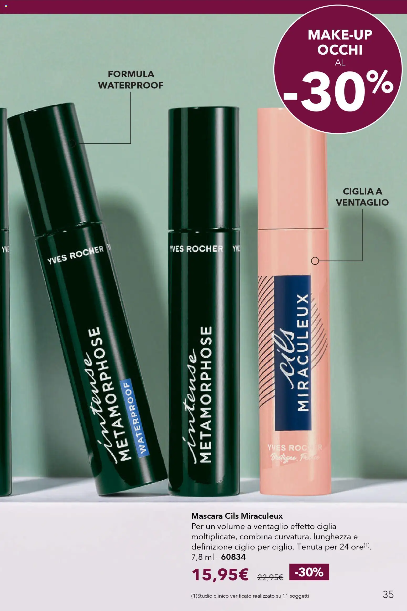 Volantino Yves Rocher del 30.01.2026 | Pagina: 35 | Prodotti: Mascara