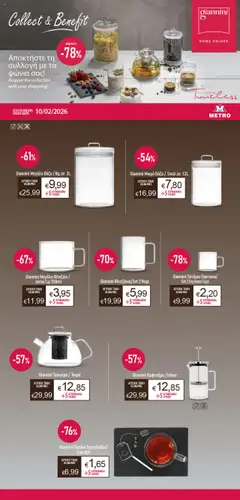 Metro Collect and Benefit - Giannini σε ισχύ από 21.10.2025