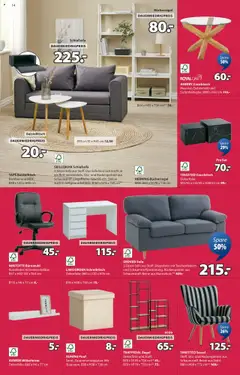 Angebote JYSK - gültig ab dem 27.07.2025 | Seite: 14 | Produkte: Beistelltisch, Bett, Couchtisch, Regal