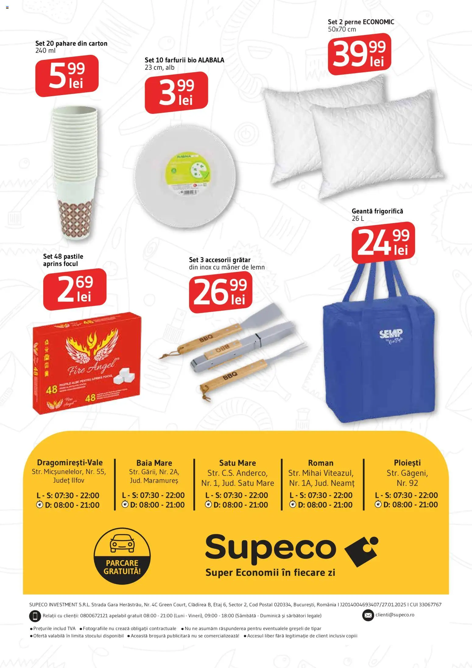 Noul catalog Supeco – valabil de la 16.04.2026 | Pagină: 7 | Produse: Şerit ödül, Geantă, Pahare, Mâner