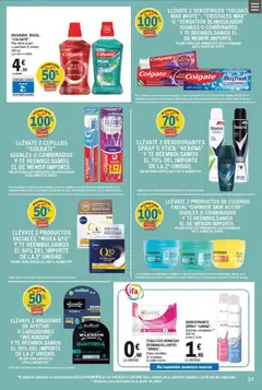 Vista previa E.Leclerc folleto válido desde el 08.04.2026 | Página: 31 | Productos: Desodorante, Enjuague bucal, Té