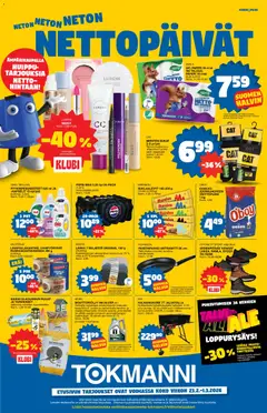 Tokmanni-mainoslehti voimassa 23.02.2026 alkaen