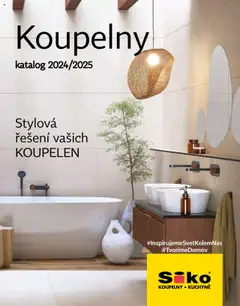 Náhled letáku Siko koupelny katalog Koupelny 2024/2025 od 23.10.2024
