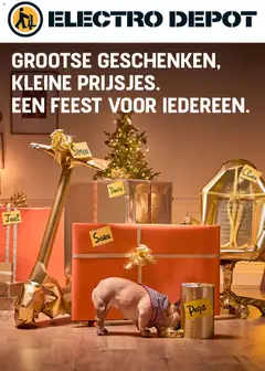 Electro Depot - Folder - Voorbeeld van een folder van Electro Depot, geldig van 05.12.2025
