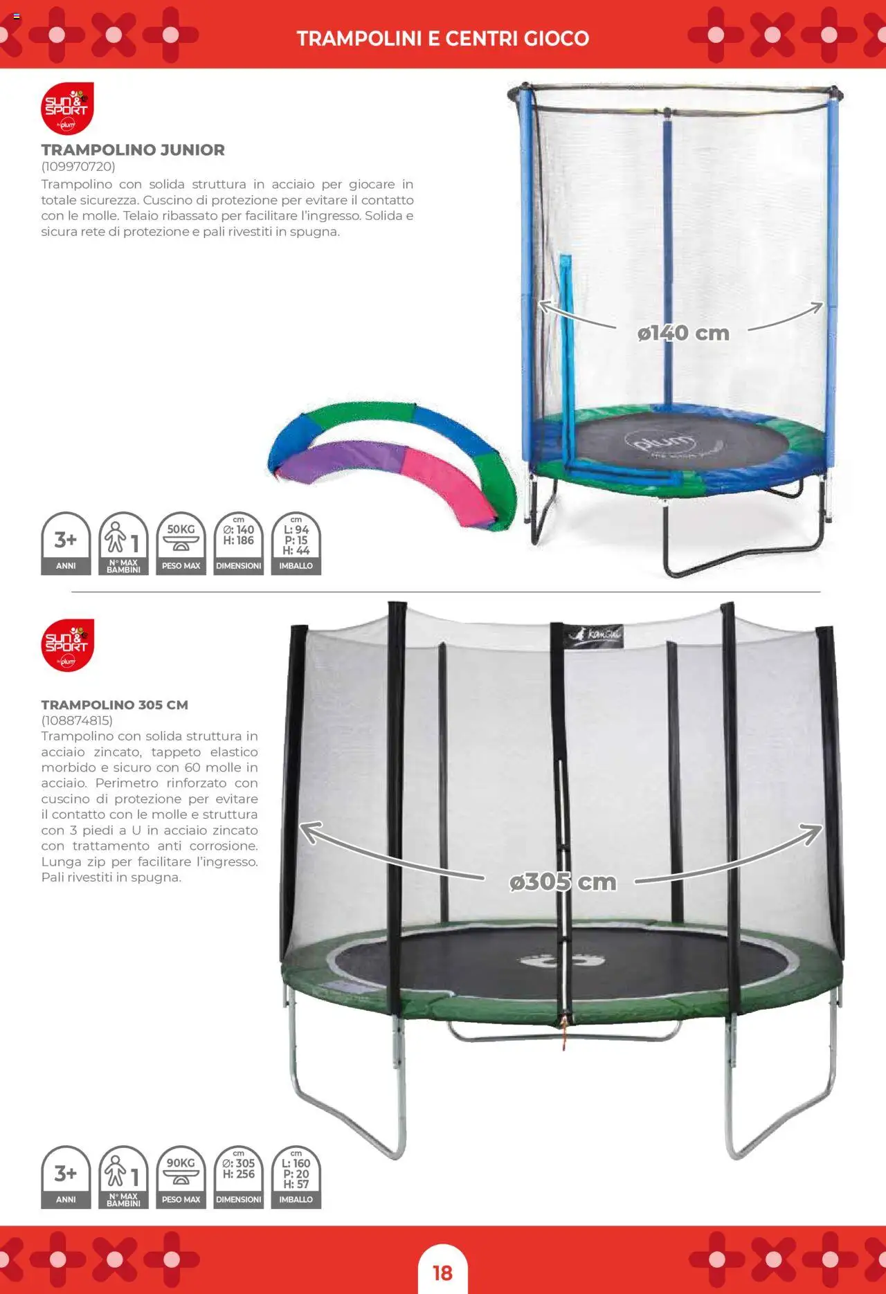 Volantino Toys Center del 03.04.2025 | Pagina: 20 | Prodotti: Trampolino, Gioco, Cuscino, Tappeto