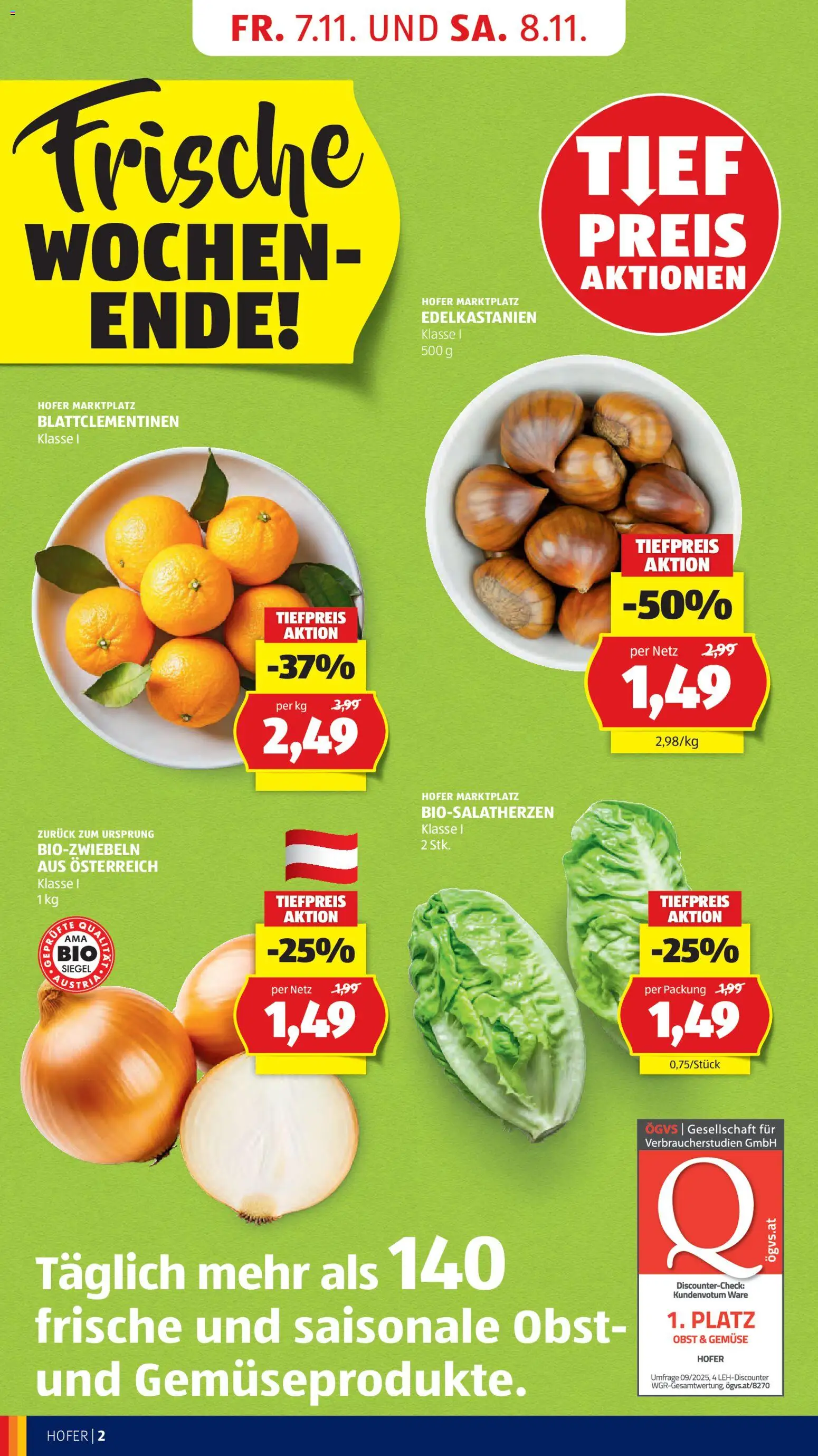 Hofer AT akciós ujság - amely érvényes a következő dátumtól: 07.11.2025 | Oldal: 4