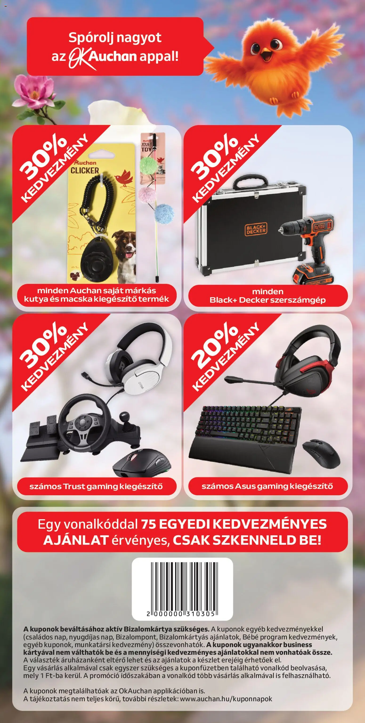 Auchan akciós ujság - amely érvényes a következő dátumtól: 09.04.2026 | Oldal: 8