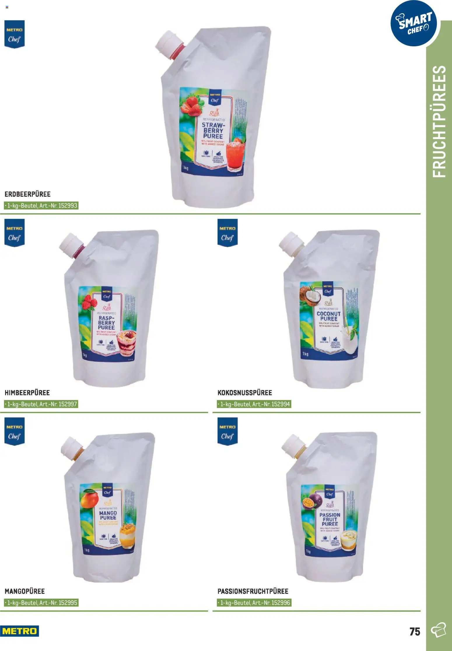 Metro angebote - Smart Chef Obst & Gemüse gültig ab 26.03.2026 | Seite: 75 | Produkte: Mango