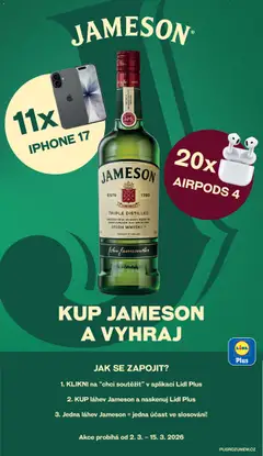 Náhled letáku JAMESON, IRISH WHISKEY od 12.03.2026 | Strana: 18