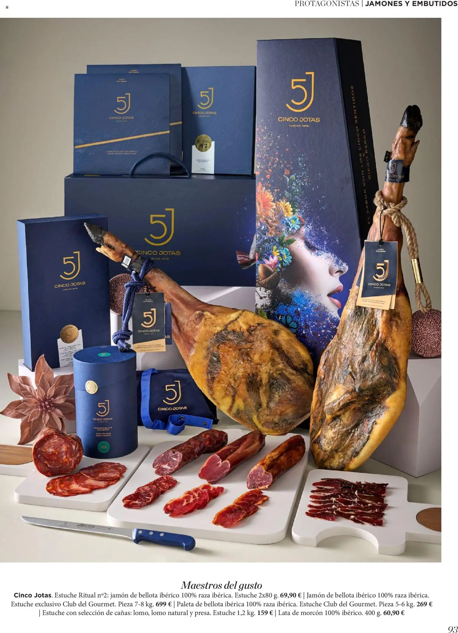 El Corte Inglés ofertas │ válido desde el 19.11.2025 | Página: 93 | Productos: Jamón, Νυχτικό
