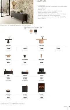 H&H - Prévisualisation de H&H Guide d'inspiration valide à partir de 24.11.2025 | Page: 199 | Produits: Plateau, Laque, Table, Buffet