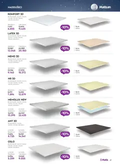 Matis katalog - pregled Matis kataloga - važi od 01.10.2025 | Strana: 61 | Proizvode: Dušek, Naddušeci