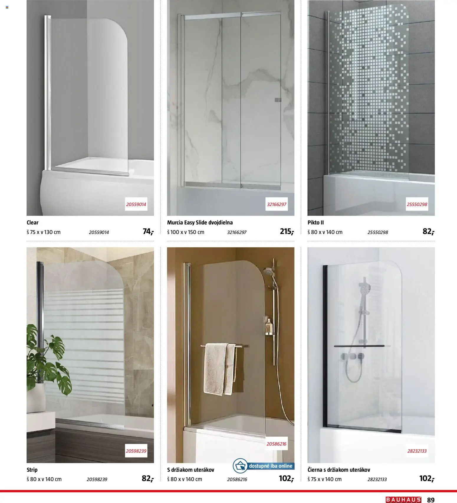 Nové Bauhaus akcie – leták je platný od 15.12.2025 | Strana: 89