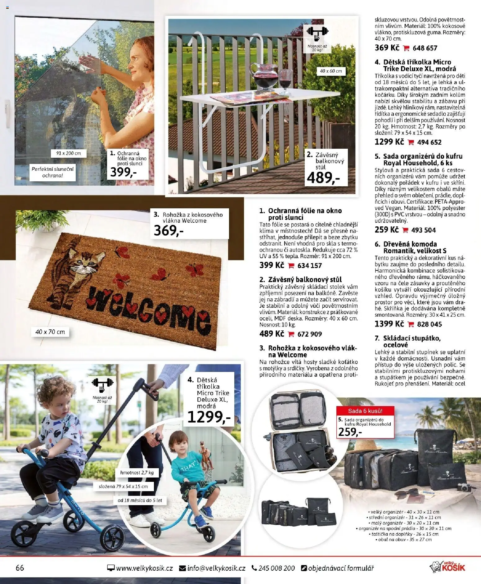 Velký Košík katalog březen 2026 od 01.03.2026 | Strana: 66 | Produkty: Spodní prádlo, Obuv, Tříkolka, Rohožka