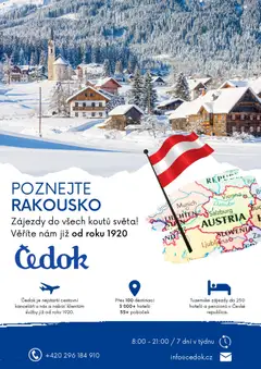Náhled letáku Čedok - nabídka od 21.01.2026