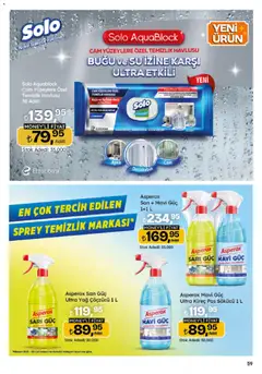 06.11.2025 tarihinden itibaren geçerli olan Migros kataloğu önizlemesi | Sayfa: 59 | Ürünler: Ayna, Yağ, Su