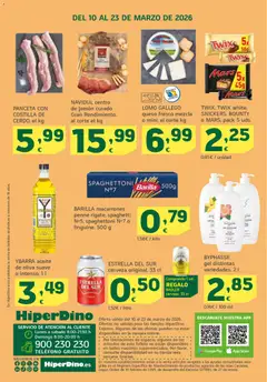 Vista previa HiperDino folleto válido desde el 10.03.2026 | Página: 40 | Productos: Ηλεκτρικός φούρνος, Jamón, Queso fresco, Teléfono