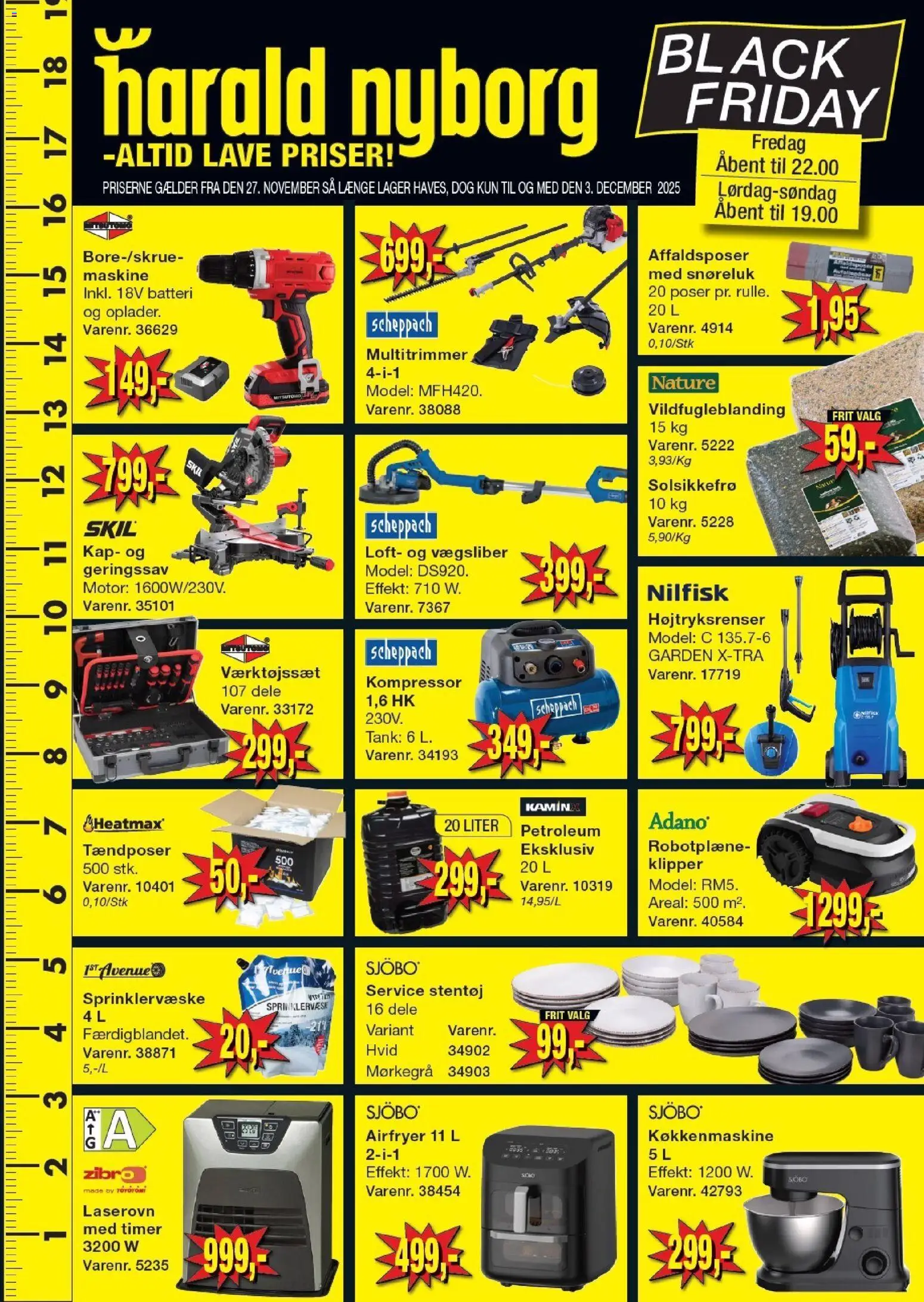 Harald Nyborg tilbudsavis – gyldig fra 27.11.2025 | Side: 1 | Produkter: Batteri