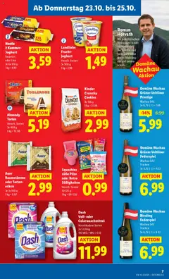 Lidl Flugblatt ab 23.10.2025 gültig | Seite: 11 | Produkte: Süßigkeiten, Joghurt