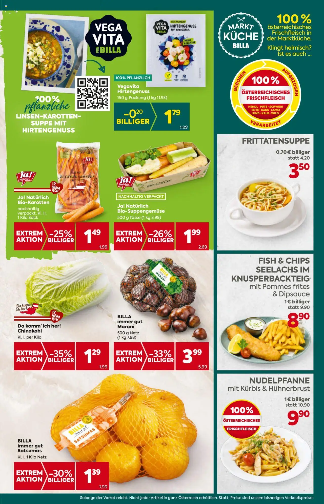 Billa Plus Flugblatt gültig ab 16.10.2025 | Seite: 11 | Produkte: Chips, Kürbis, Chinakohl