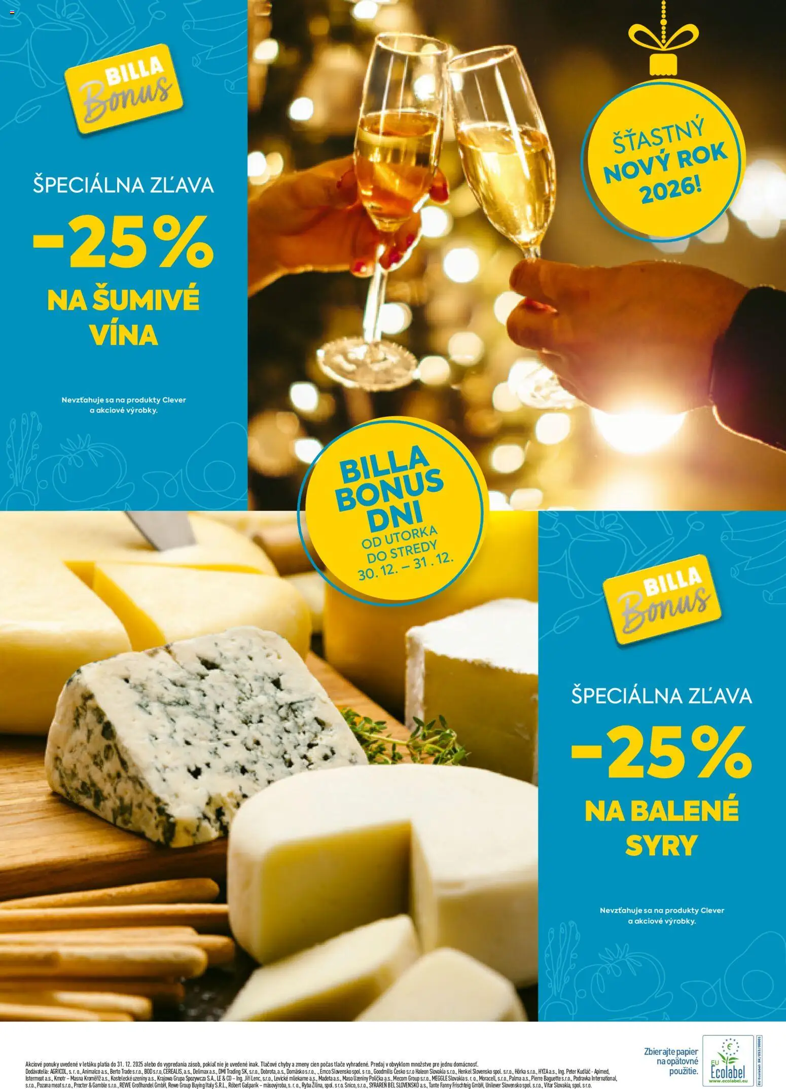 Nové Billa akcie – leták je platný od 27.12.2025 | Strana: 20 | Produkty: Ryba