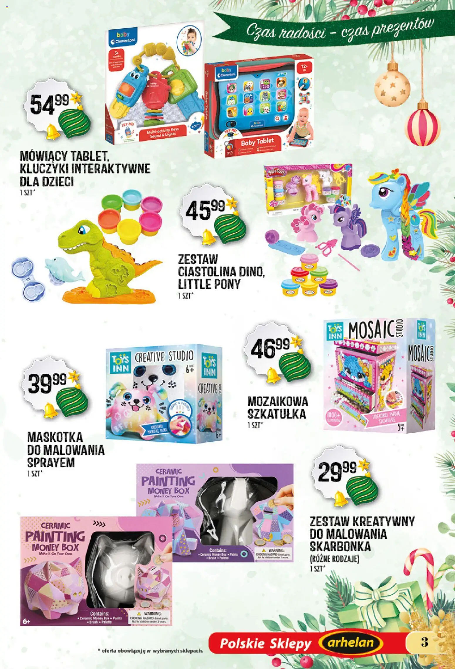 Arhelan Gazetka - Prezentobranie od 28.11.2025 | Strona: 3 | Produkty: Tablet