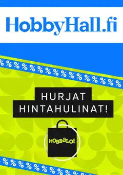Hobby Hall-mainoslehti voimassa 10.10.2025 alkaen