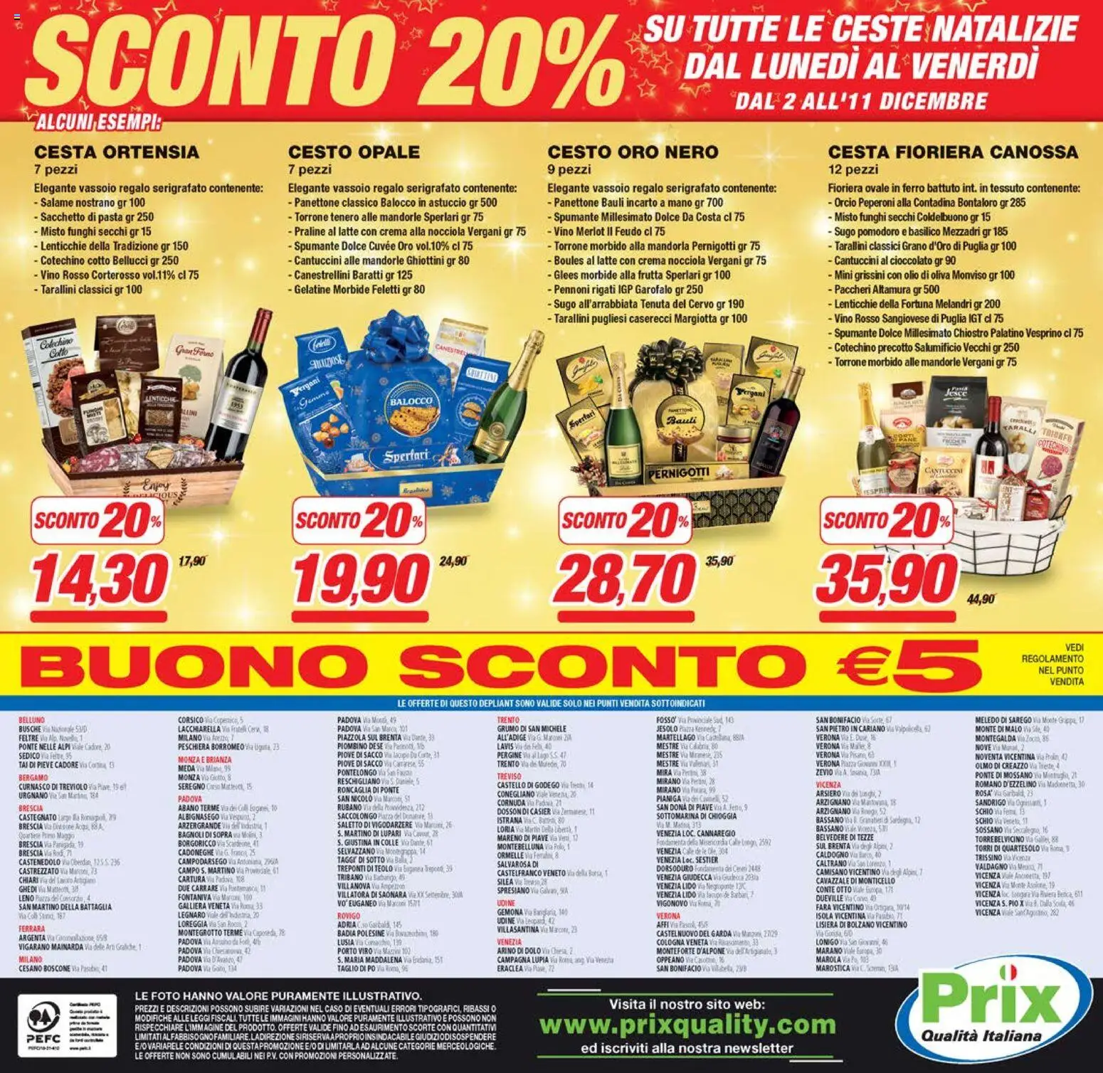 Volantino Prix del 02.12.2025 | Pagina: 16 | Prodotti: Lenticchie, Latte, Olio, Olio di Oliva