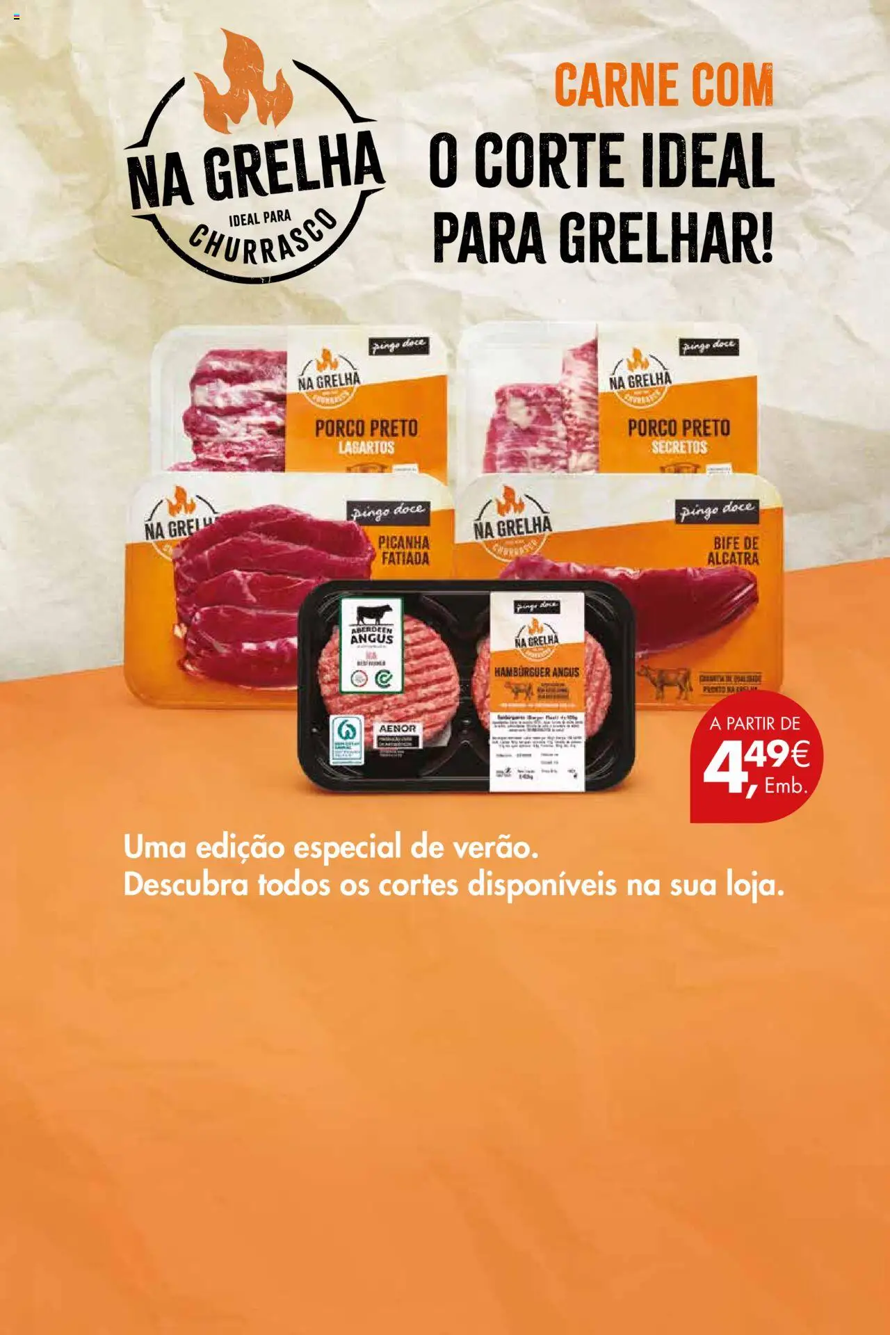 Pingo Doce Poupe este Fim de Semana │ válido de 08.08.2025 | Página: 4 | Produtos: Hambúrguer, Carne