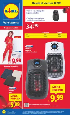 Vista previa Lidl folleto de bazar válido desde el 08.12.2025