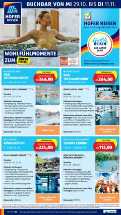 Hofer Flugblatt ab 30.10.2025 gültig | Seite: 42 | Produkte: Wasser, Uhr, Bad
