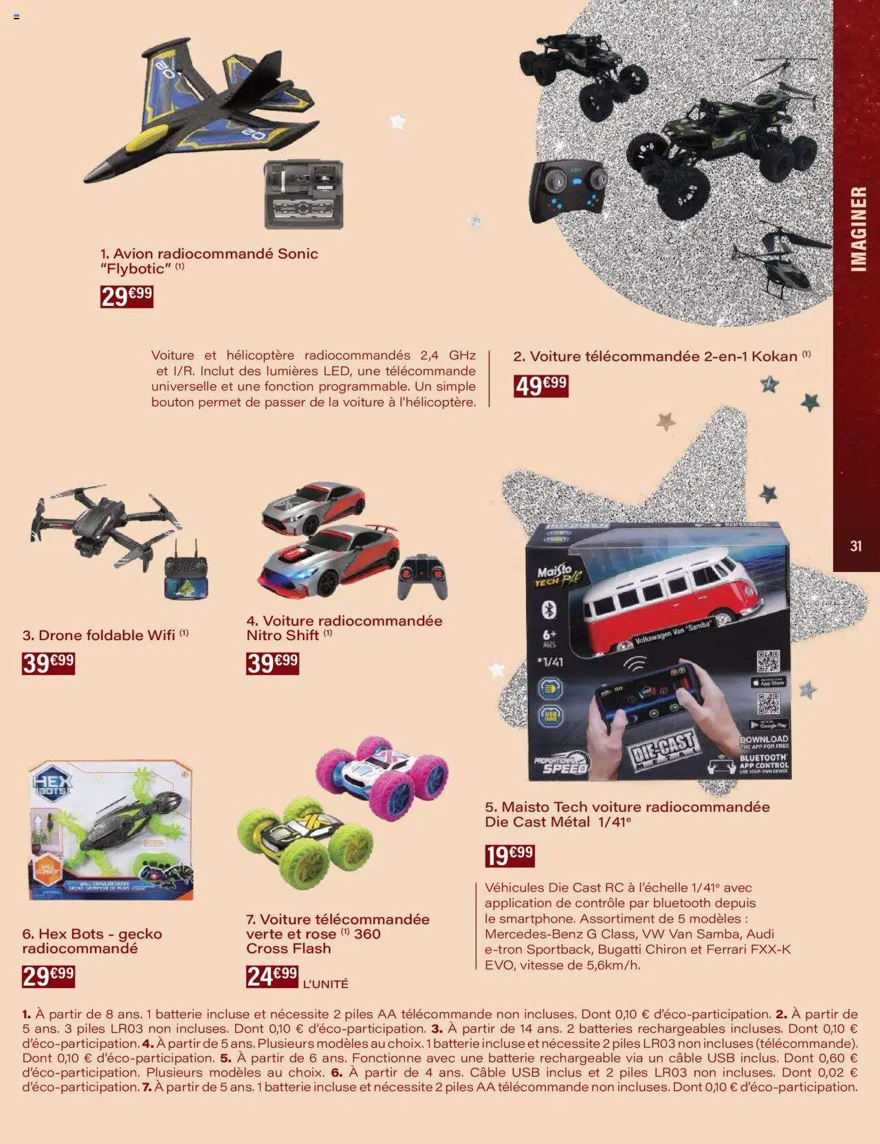 {H1} | Page: 31 | Produits: Câble, Batterie, Drone, Thé