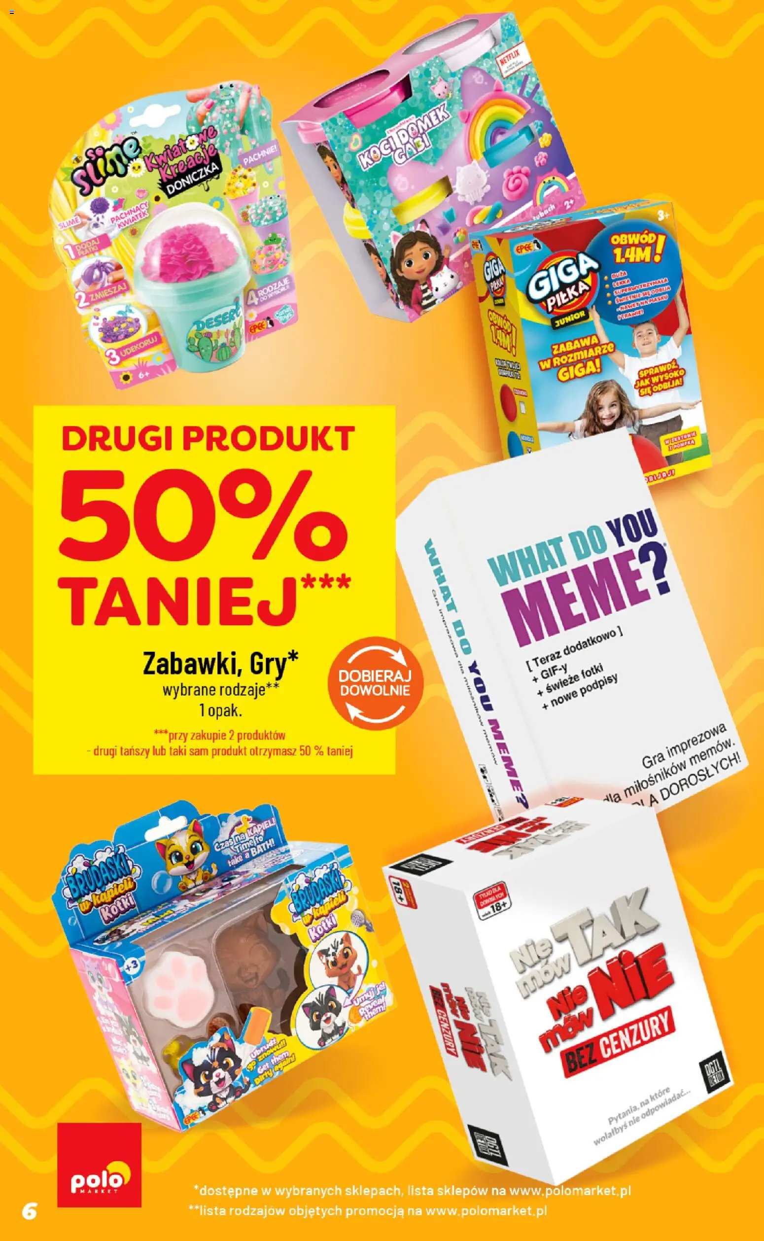 POLOmarket gazetka - Inspirujący Tydzień od 04.03.2026 | Strona: 6 | Produkty: Gra, Doniczka