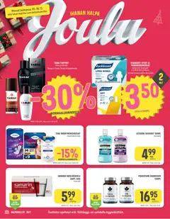 Halpa Halli-mainoslehti voimassa 10.12.2025 alkaen | Sivu: 6 | Tuotteet: After shave, Siteet, Voi