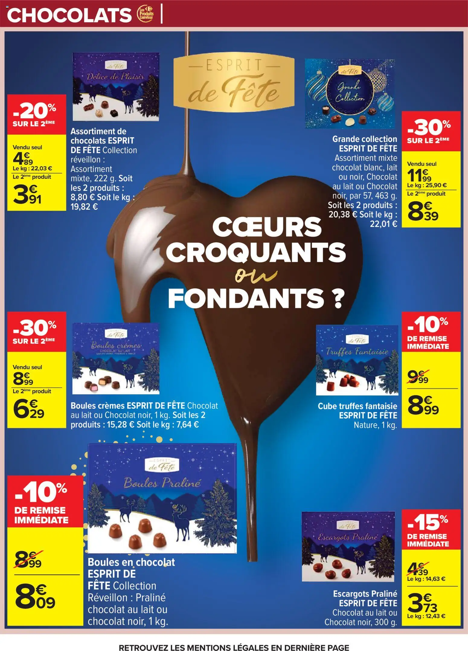 {H1} | Page: 59 | Produits: Escargots, Lait, Chocolat