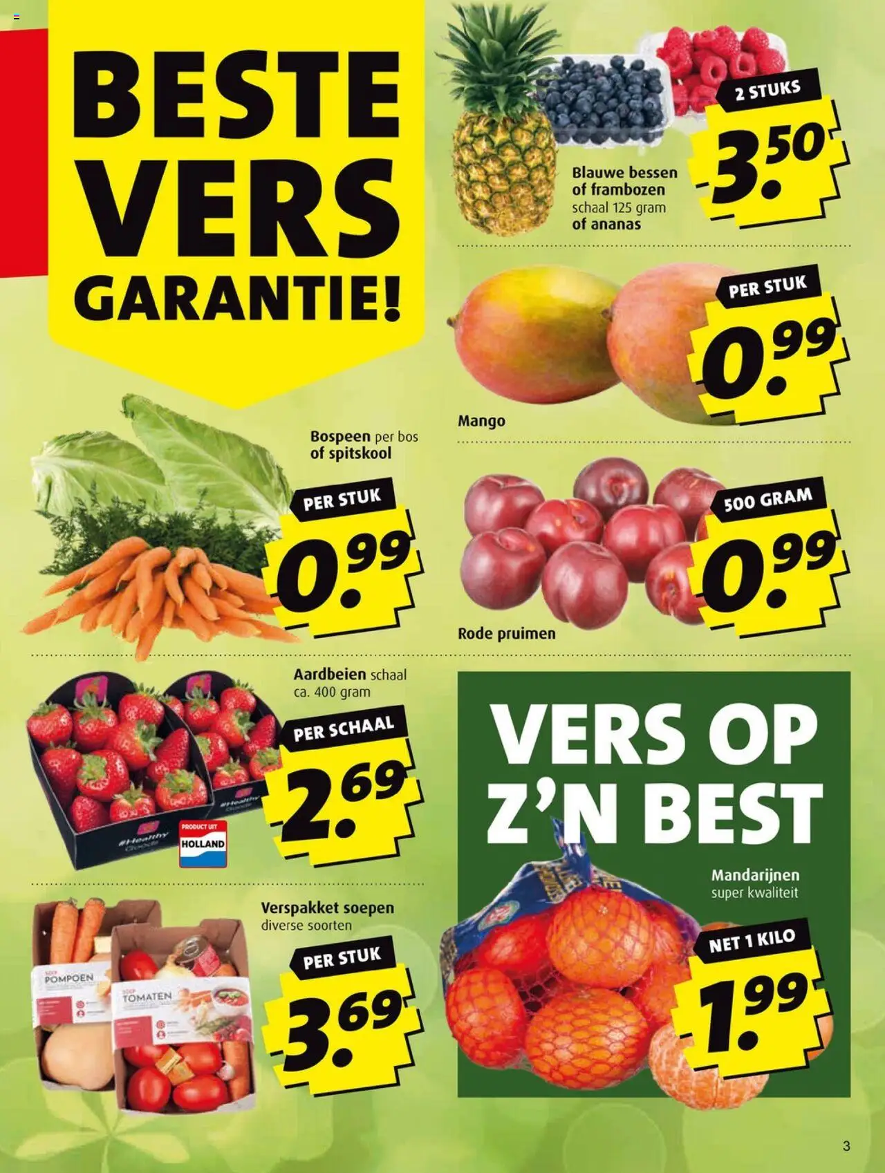 {H1} | Pagina: 3 | Producten: Pompoen, Tomaten, Schaal, Frambozen