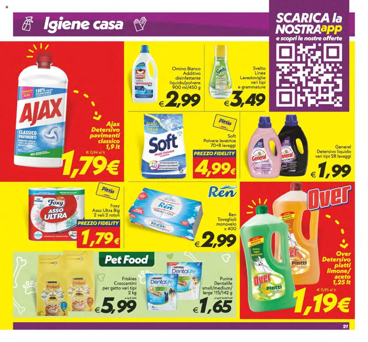 Volantino SuperConveniente del 12.09.2025 | Pagina: 21 | Prodotti: Limone, Lavatrice, Lavastoviglie, Aceto