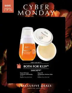 Justine specials catalogue – valid from 08.12.2025 | Page: 7 | Products: Tissue oil, Oil, Stock, Moisture balm