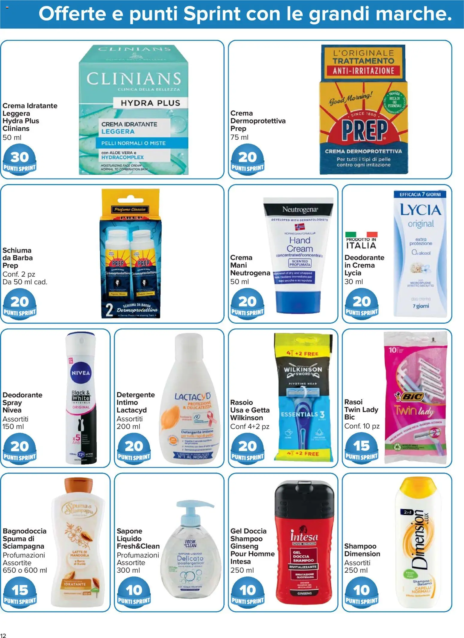 Volantino Carrefour del 04.11.2025 | Pagina: 12 | Prodotti: Sapone, Detergente intimo, Latte, Aloe vera