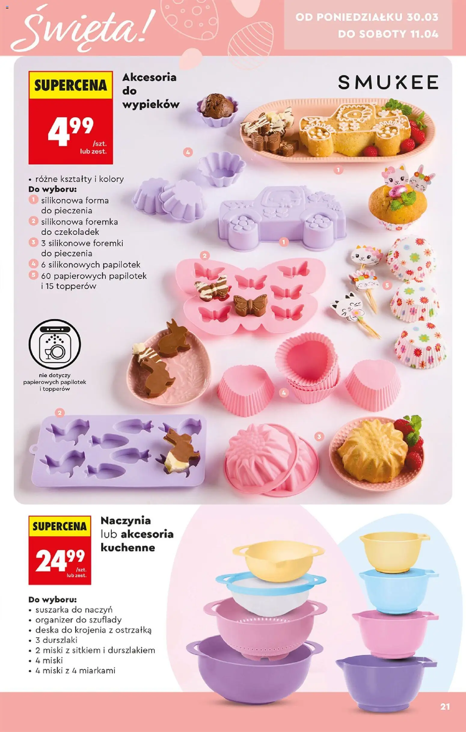 Biedronka Polsko leták - Hity i inspiracje od 28.03.2026 | Strana: 21 | Produkty: Organizér, Forma