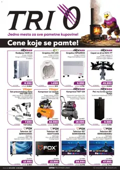 Tri O katalog - pregled Tri O kataloga - važi od 15.01.2026