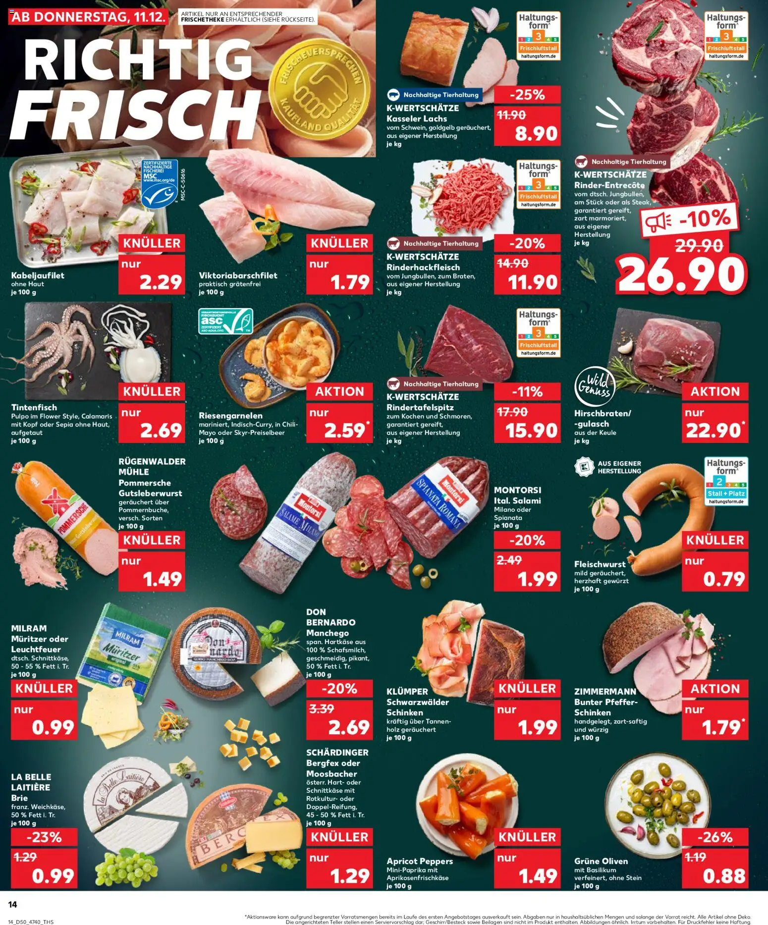 {H1} | Pagina: 14 | Producten: Salami, Brie, La