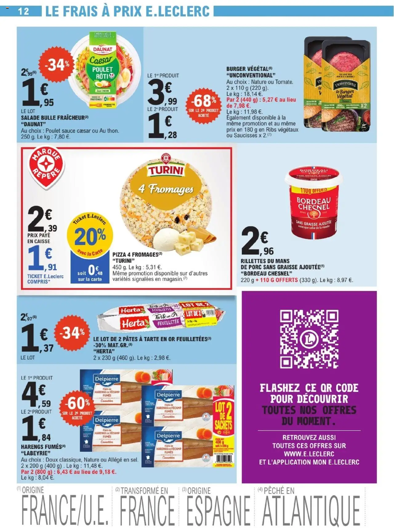  | Page: 12 | Produits: Viande, Pizza, Ribs, Porc