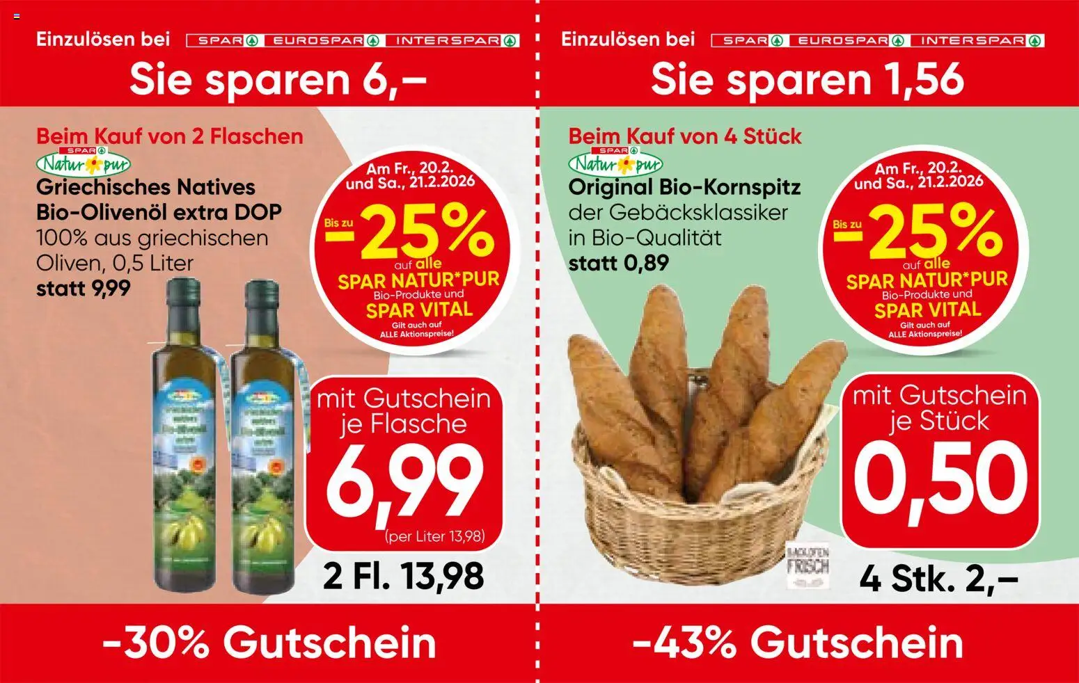 Spar Gutscheinheft - Salzburg gültig ab 19.02.2026 | Seite: 6