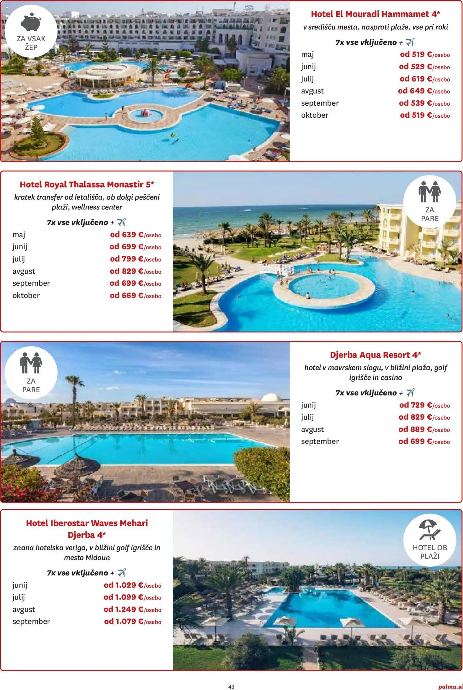 Novi Palma katalog ponudbe – veljaven od 01.01.2026 | Stran: 43