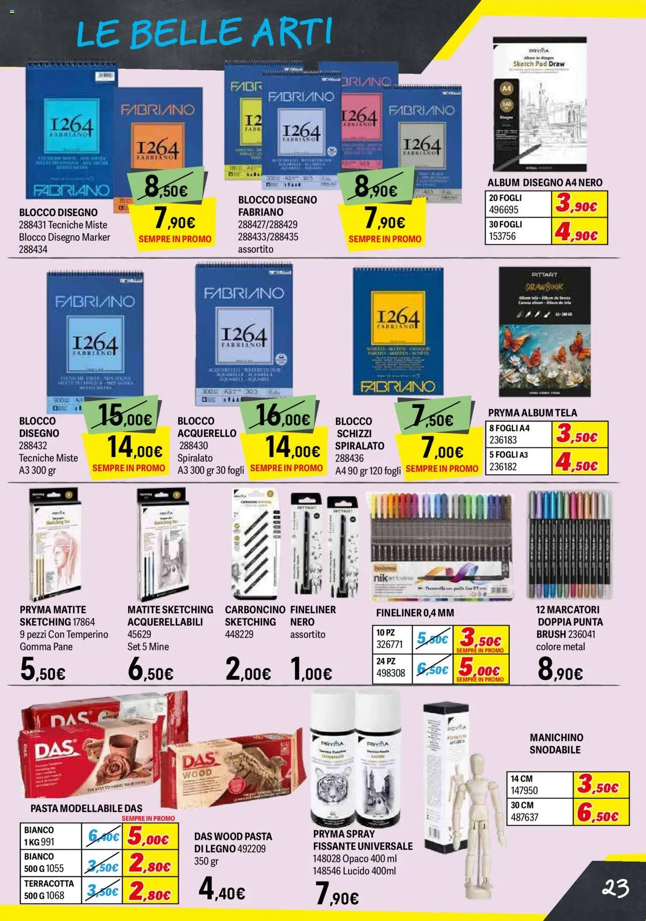 Volantino Orizzonte del 04.08.2025 | Pagina: 23 | Prodotti: Pane, Pasta, Temperino