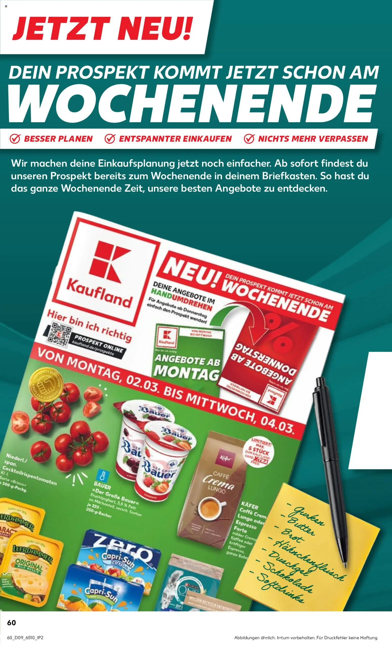 Kaufland prospekt Völklingen	 – gültig ab 26.02.2026 | Seite: 60 | Produkte: Capri sun, Kaffee, Duschgel, Gurken
